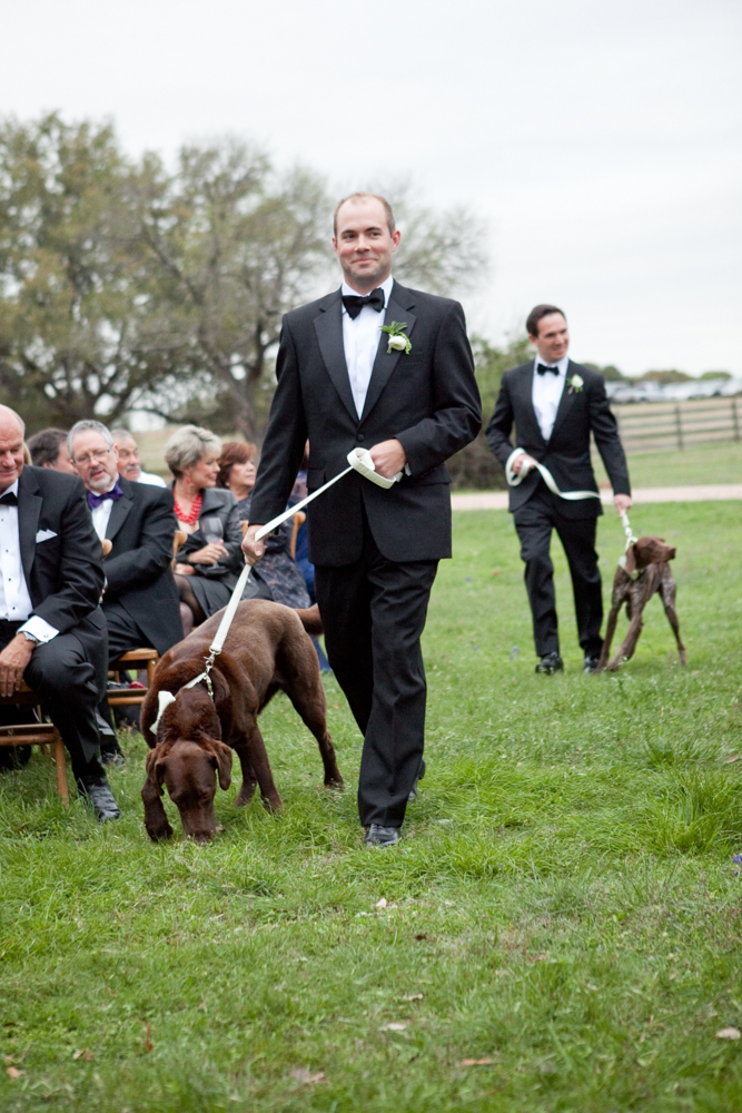 18_romantic-spring-ranch-wedding-dogs-aisle