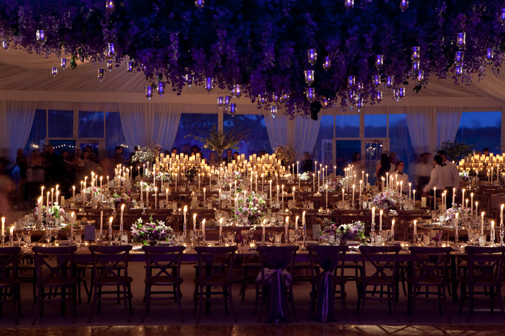 27_romantic-spring-ranch-wedding-floral-ceiling-candlelight