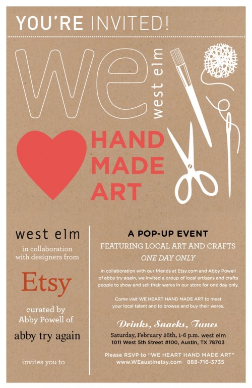 West Elm / Etsy Austin Pop-Up