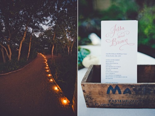 Fall Wedding at The Wildflower Center // Event Design + Paper Goods by The Nouveau Romantics // Austin Wedding Planning and Event Design Studio