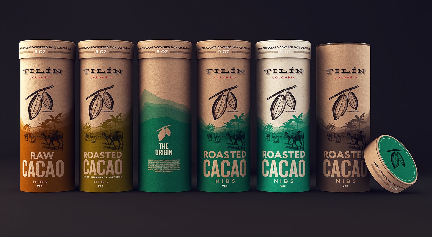 Links We Love // Good Design Makes Me Happy // Tilin Cacao Branding