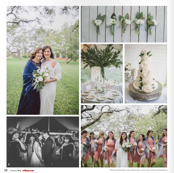 Featured in Tribeza // The Love Issue // The Nouveau Romantics // Austin Wedding Planning and Event Design Studio