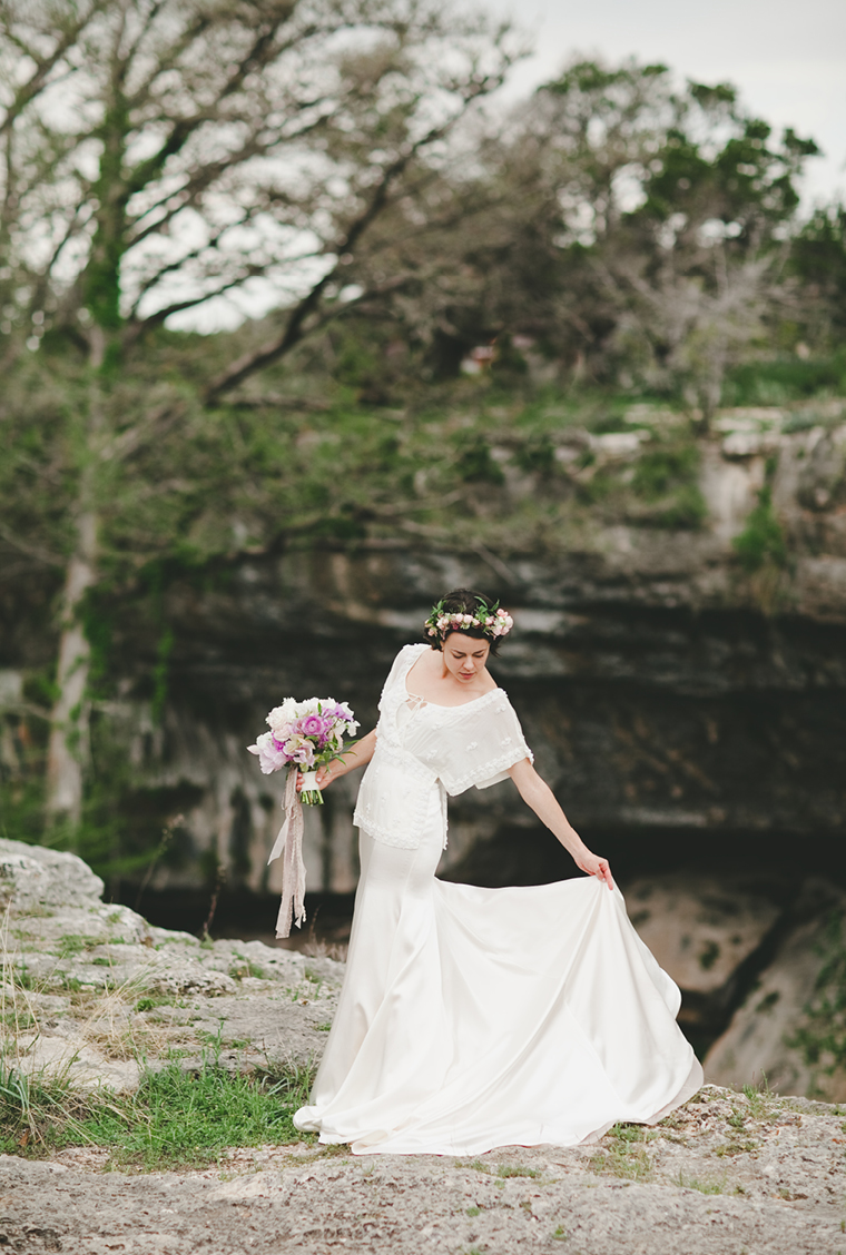 Bohemian Bridal Gown // The Nouveau Romantics