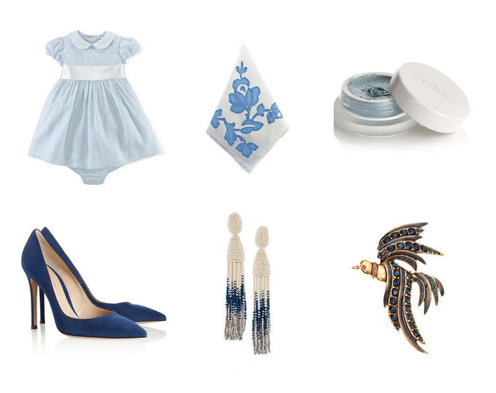 Something Blue // The Nouveau Romantics curate a few bets in blue
