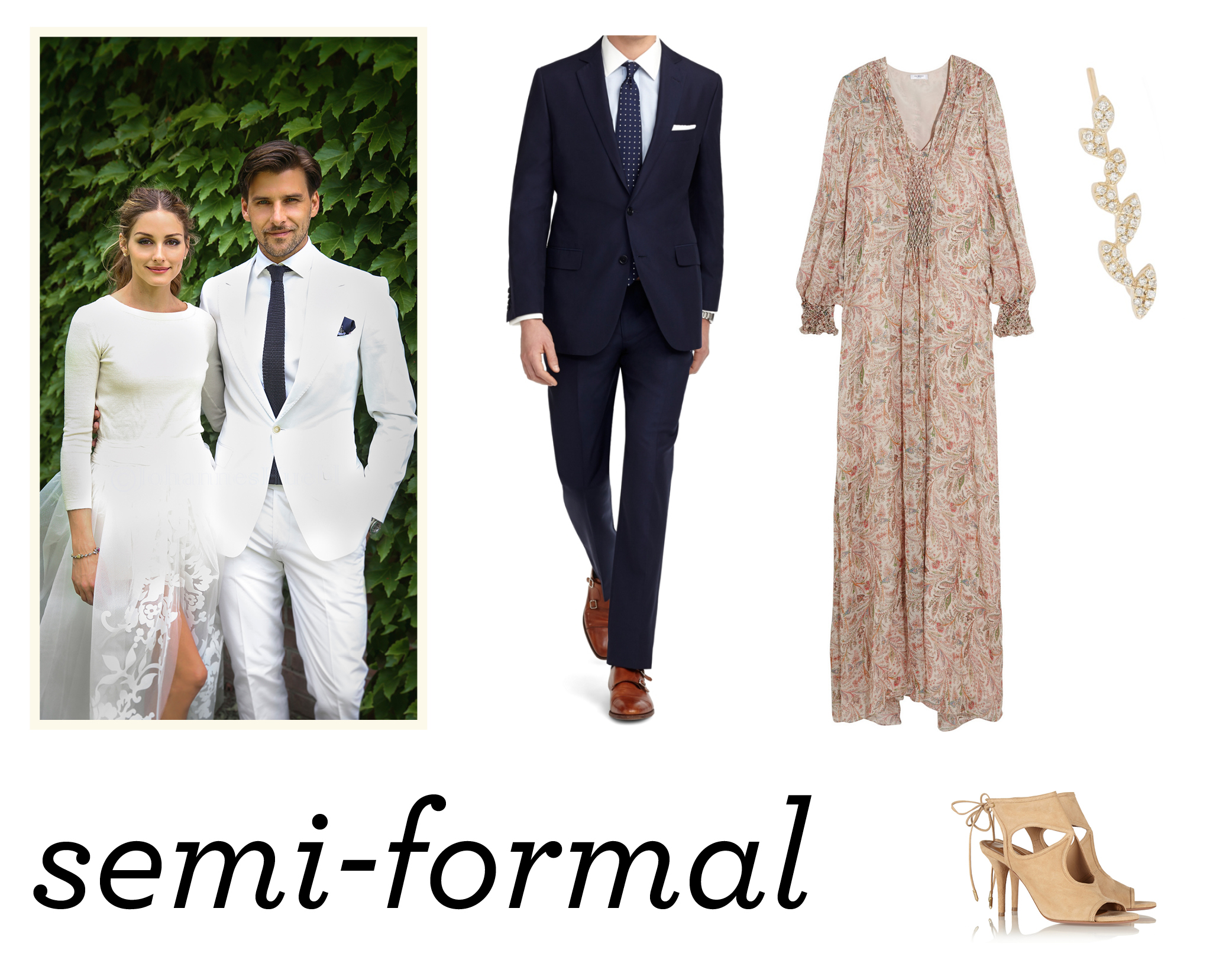 Semi formal dress deals code wedding