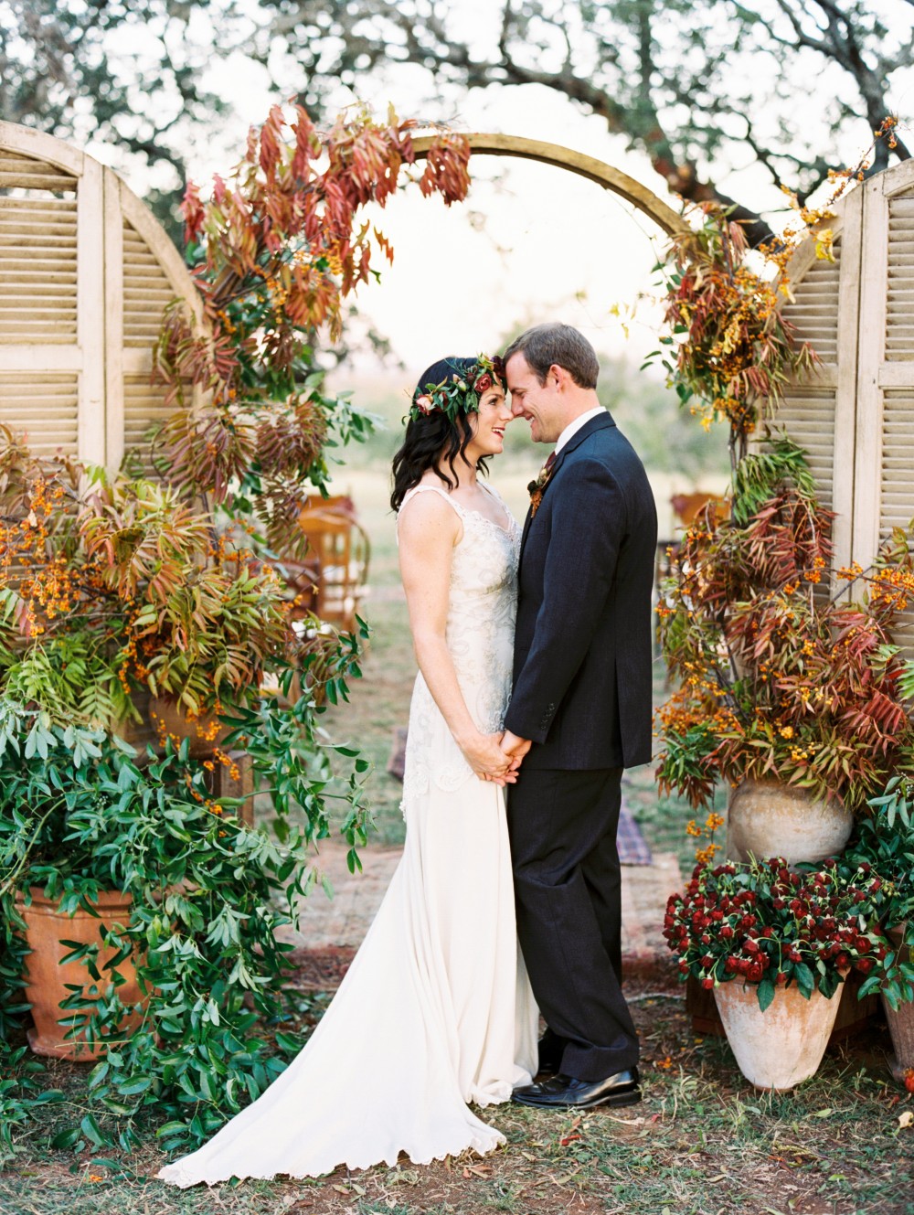 Autumn Hill Country Wedding