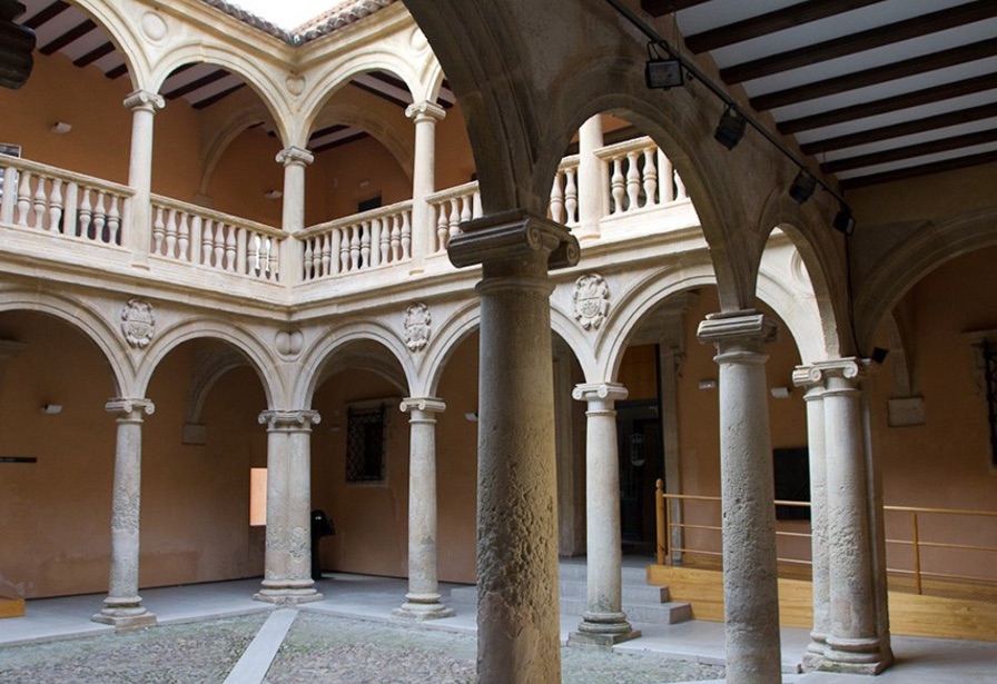 Museo Casa de la Bola wedding venue Mexico City interior arched reception space